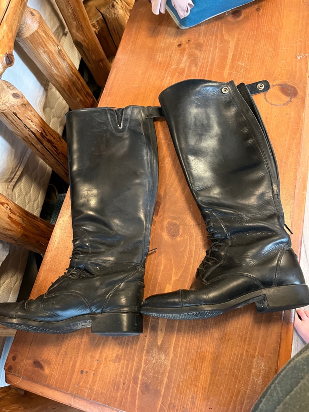 Ariat black tall riding boot